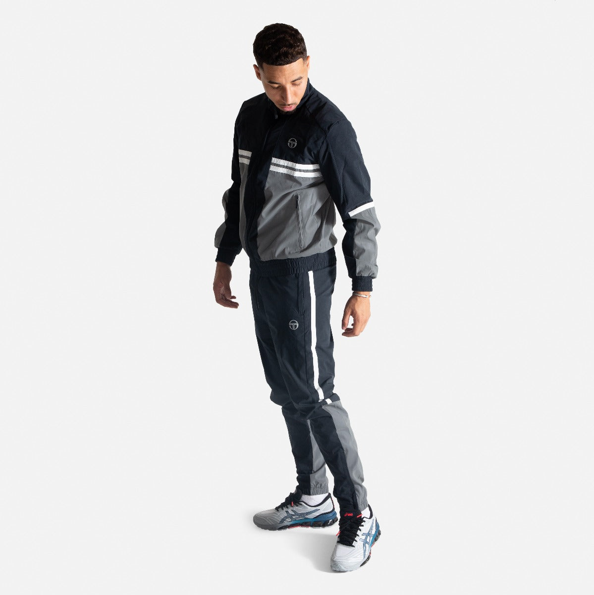 FootkornerSurvêtement Sergio Tacchini Neilm - Noir/Gris