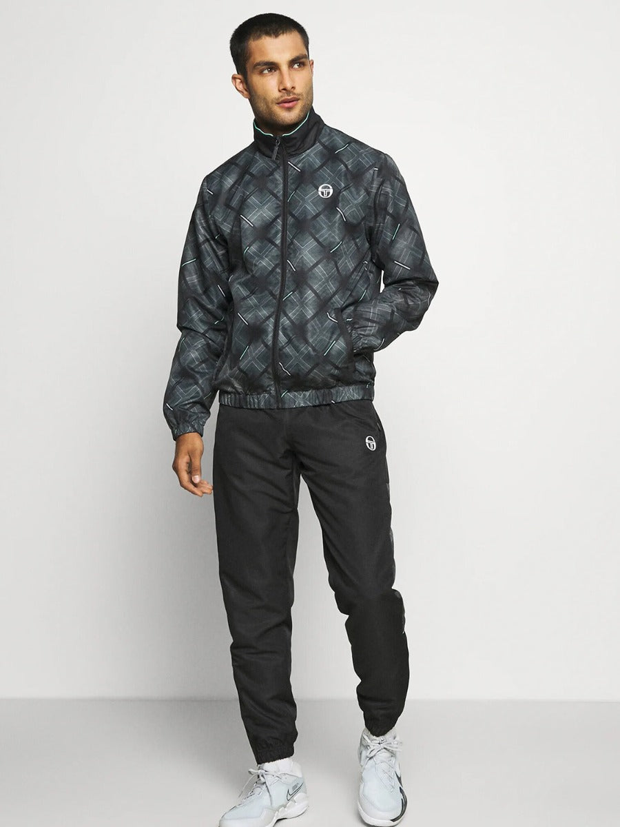 FootkornerSergio Tacchini Nonsentric Trainingsanzug – Schwarz