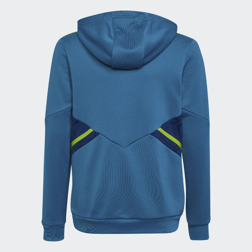 Felpa Juventus Junior 2022/2023 - Blu/Verde - Footkorner