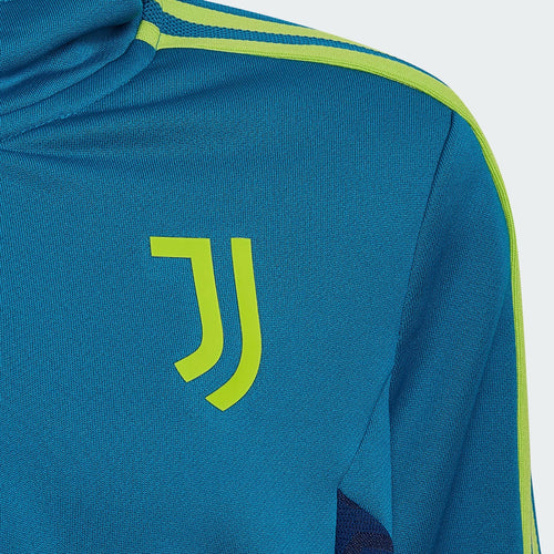 Felpa Juventus Junior 2022/2023 - Blu/Verde - Footkorner