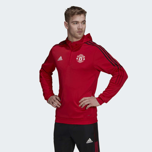 Sweat à capuche Manchester United - Rouge - Footkorner