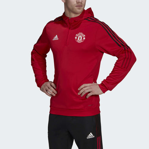 Sweat à capuche Manchester United - Rouge - Footkorner