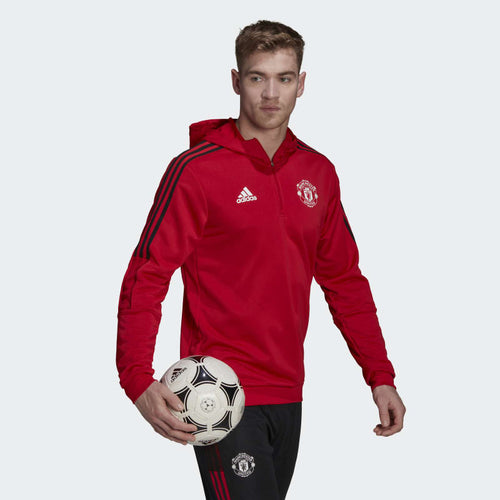 Sweat à capuche Manchester United - Rouge - Footkorner