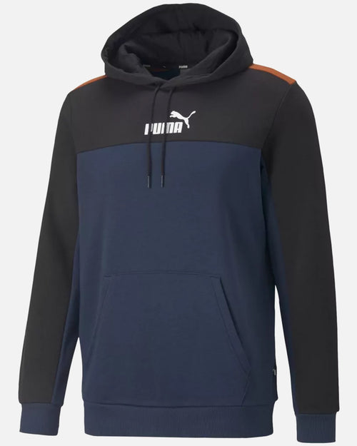 Felpa con cappuccio Puma - blu/nera - Footkorner
