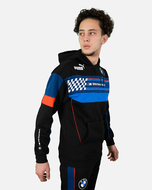 Puma BMW M Motorsport Kapuzenpullover – Schwarz/Blau - Footkorner