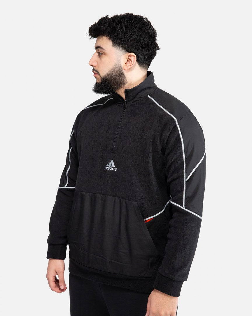 Adidas Essentials Reflektierendes Sweatshirt – Schwarz