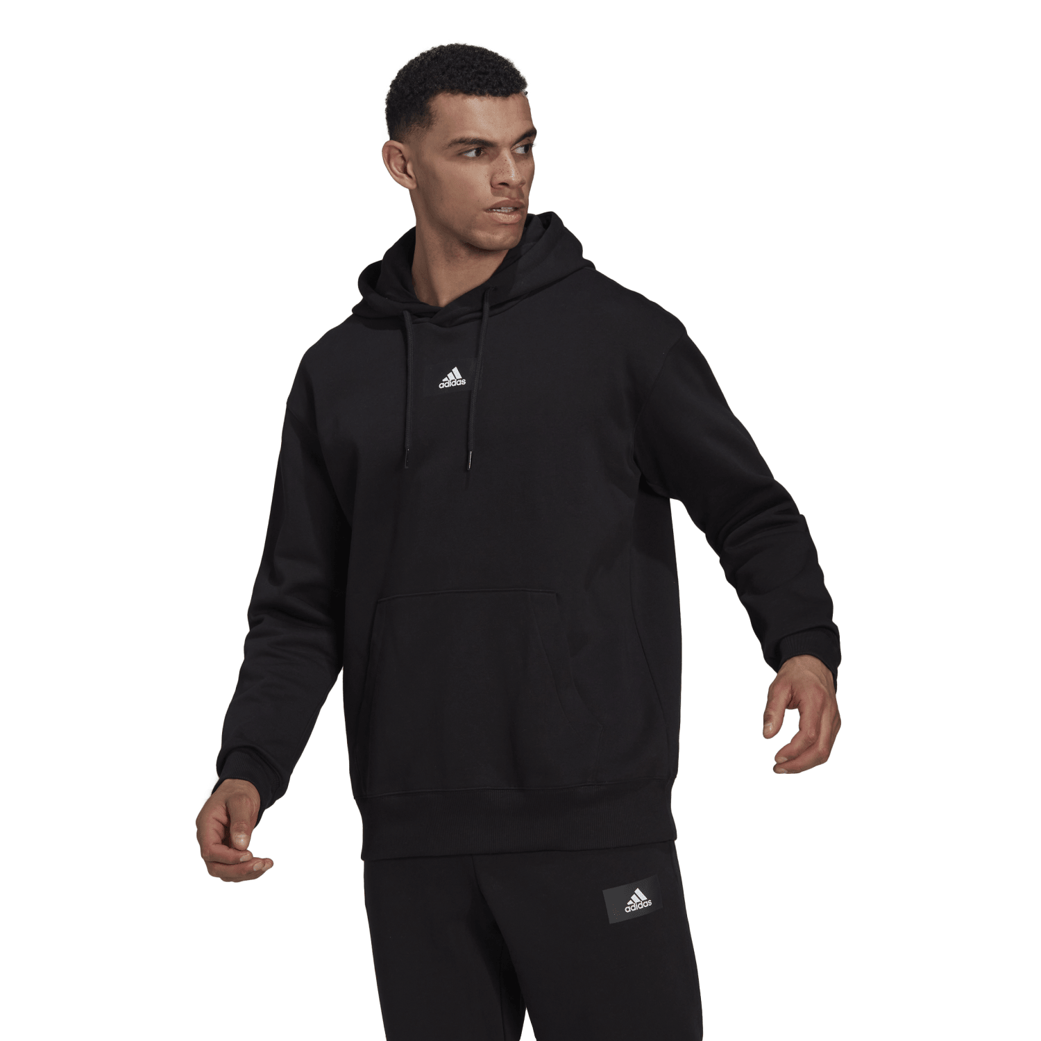 Sweat capuche Adidas Essentials Feelvivid - Noir