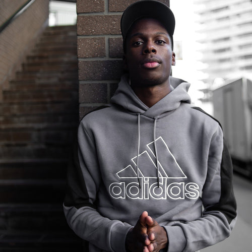 Adidas Sportswear Future Icons Hoodie - Grey/Black - Footkorner