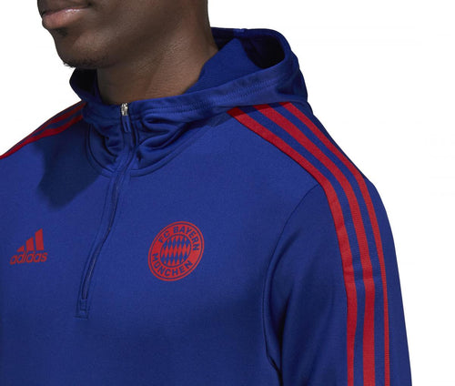 Bayern Munich Hoodie - Blue/Red - Footkorner
