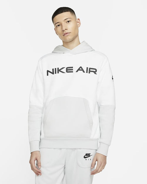 Sweat à capuche Nike Air Fleece - Blanc - Footkorner