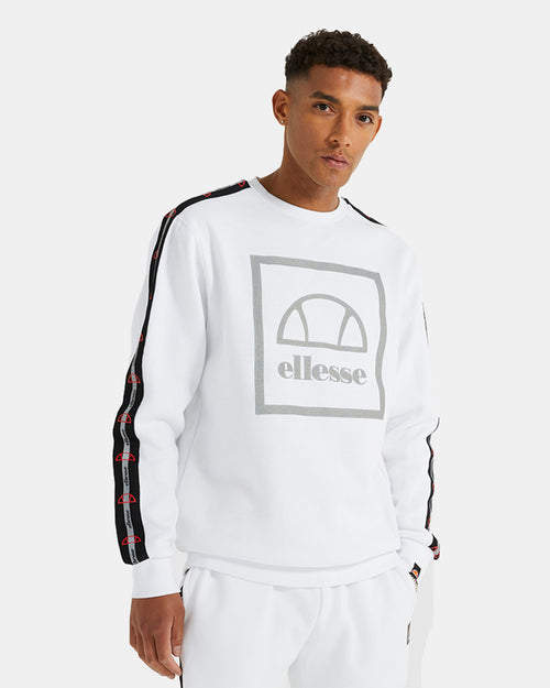 Sweat à capuche Ellesse Ellena - Blanc/Noir/Gris - Footkorner