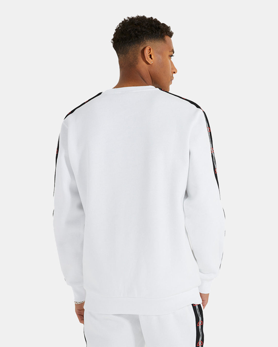 FootkornerSweat à capuche Ellesse Ellena - Blanc/Noir/Gris