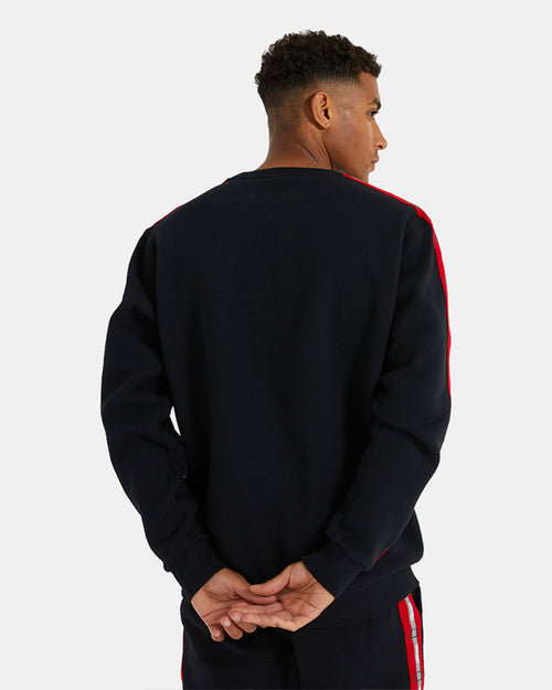 Sweat à capuche Ellesse Ellena - Noir/Rouge/Gris - Footkorner