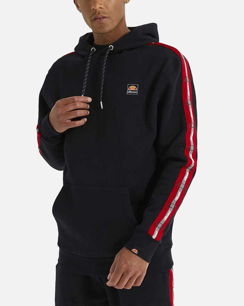 Ellesse Stefan Hoodie - Schwarz/Rot - Footkorner