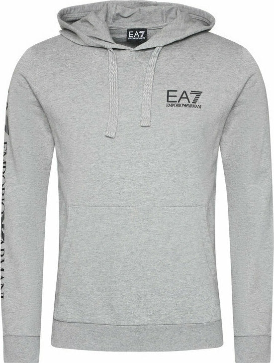 FootkornerSweat capuche Emporio Armani EA7 Train Logo - Gris