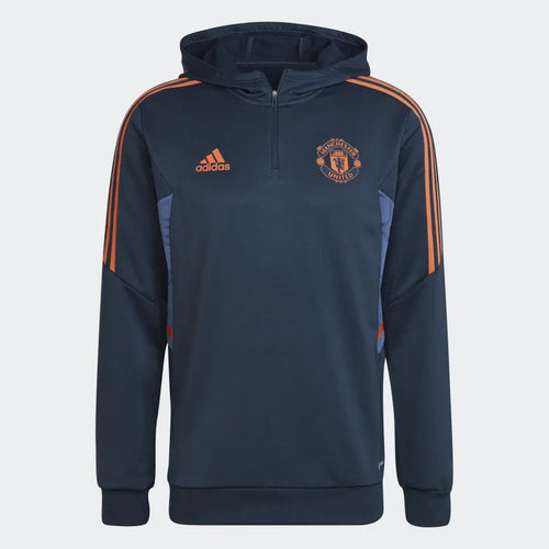 Manchester United Condivo Hoodie - Blue/Orange - Footkorner