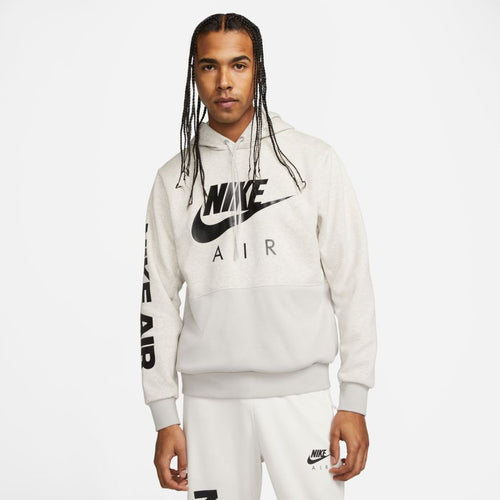 Sudadera Nike Air Fleece - Gris/Negro - Footkorner