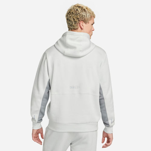 Nike Air Fleece Hoodie – Grau/Blau - Footkorner