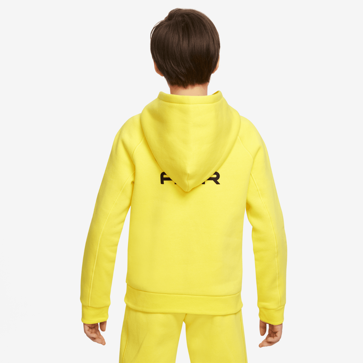 Nike Air Junior Hoodie - Yellow/Black/Orange