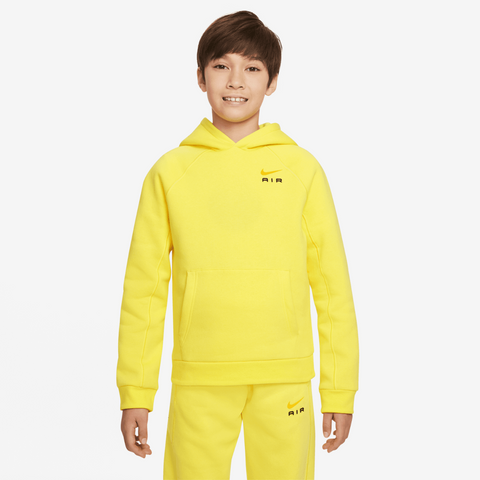 Sweat a deals capuche jaune nike