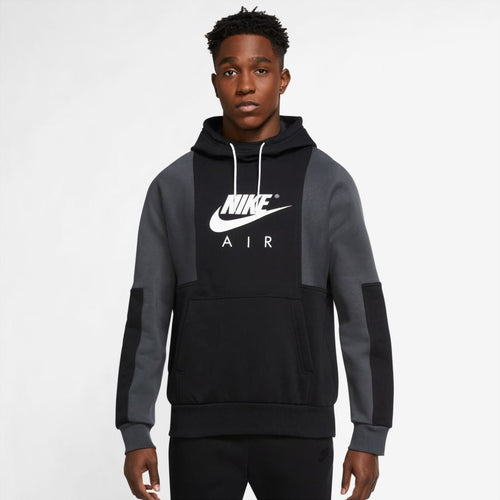 Sweat à capuche Nike Air - Noir/Gris/Blanc - Footkorner