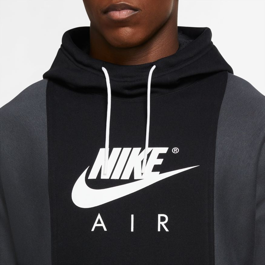 Sweat à capuche Nike Air - Noir/Gris/Blanc