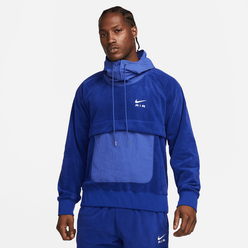 Sweat à capuche Nike - Bleu - Footkorner