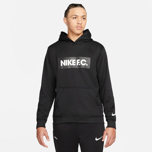 Felpa con cappuccio Nike FC - nera - Footkorner