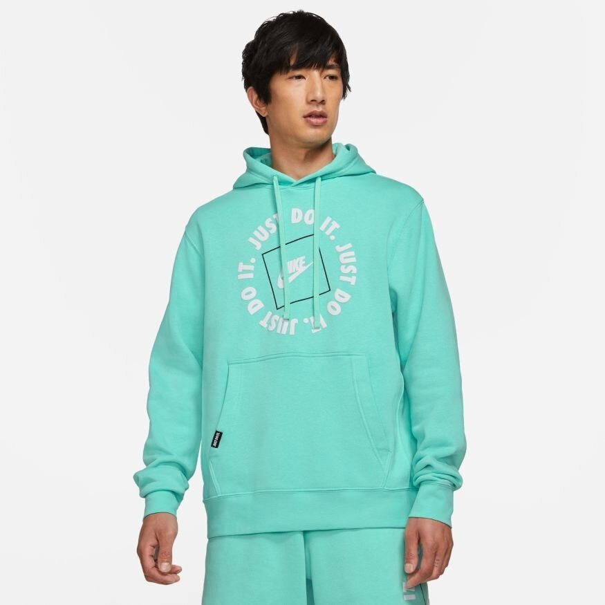FootkornerNike Just Do It Fleece Hoodie - Green