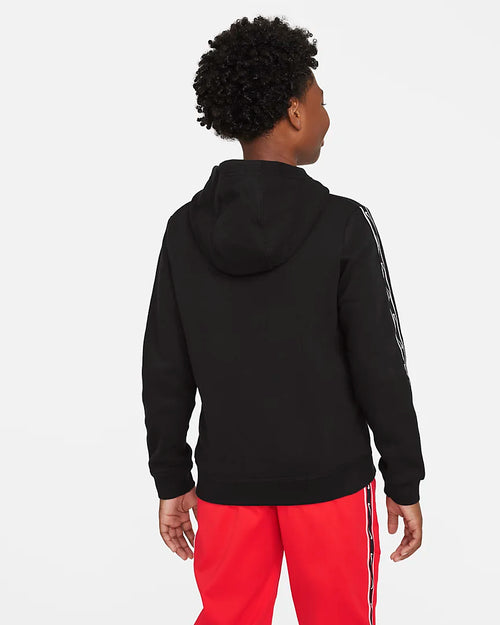 Felpa con cappuccio Junior Nike Repeat - nera/bianca - Footkorner