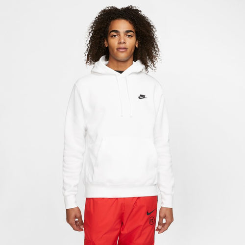 Sudadera capuche Nike Sportswear Club fleece - Blanc - Footkorner