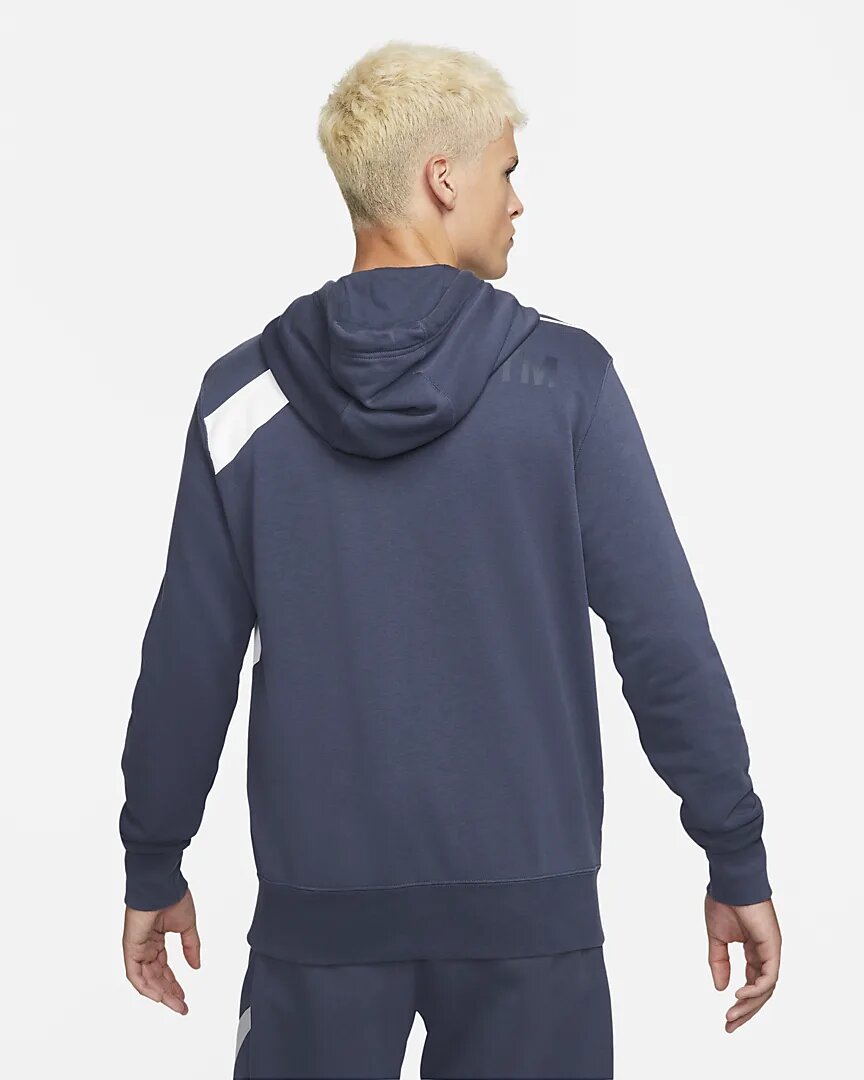 FootkornerSweat Capuche Nike Swoosh - Bleu