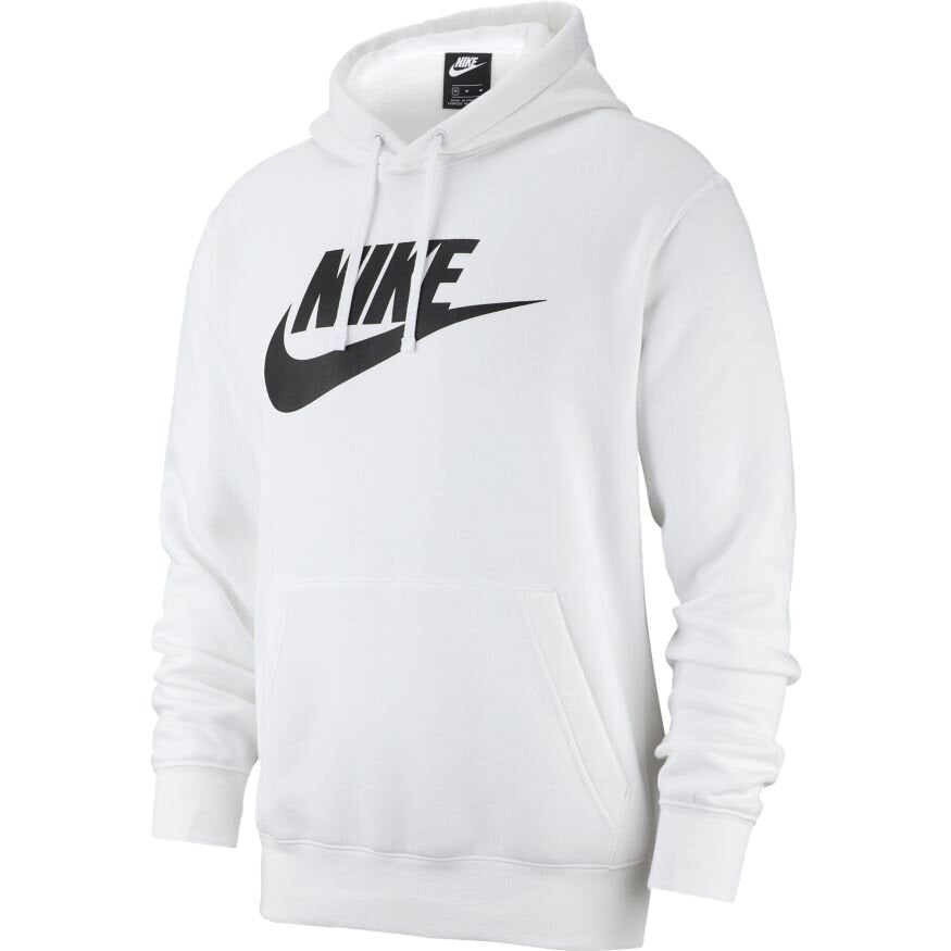 FootkornerSweat capuche Nike Sportswear Club - Blanc/Noir