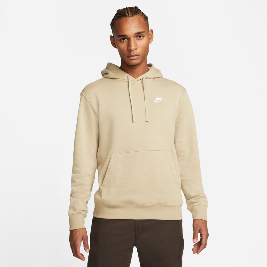 Sweat capuche Nike Sportswear Club fleece - Beige