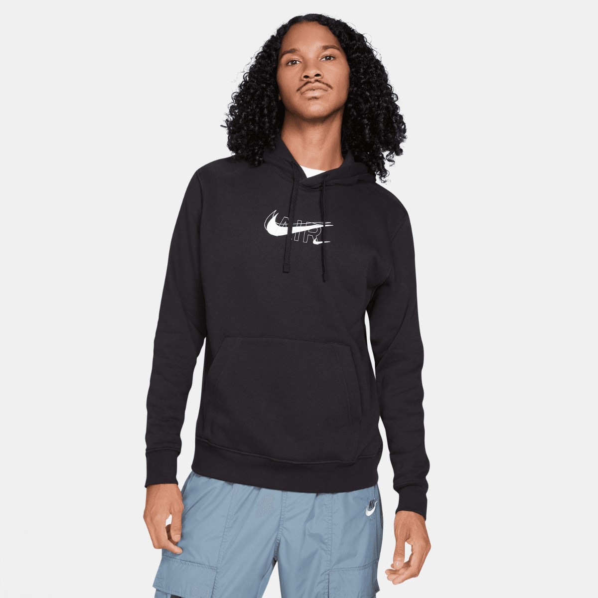 Sweat à capuche Nike Sportswear Club - Noir/Blanc