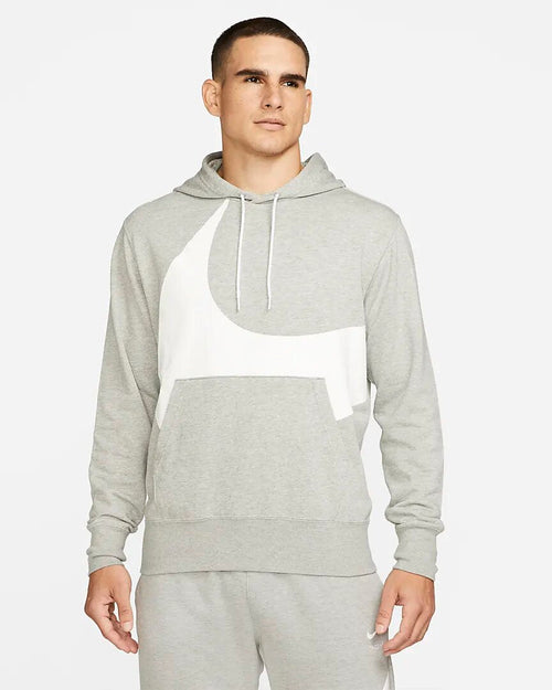 Sweat Capuche Nike Swoosh - Grau - Footkorner