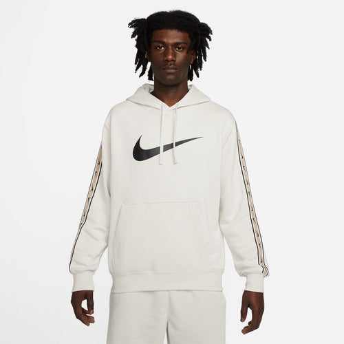 Sweat à capuche Nike Sportswear Repeat - Beige/Noir - Footkorner