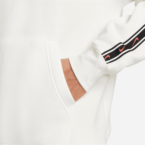Sweat à capuche Nike Sportswear Repeat - Blanc/Rouge/Noir - Footkorner