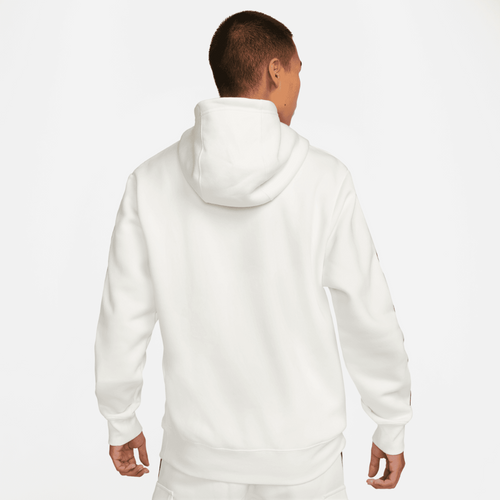 Sweat à capuche Nike Sportswear Repeat - Blanc/Rouge/Noir - Footkorner