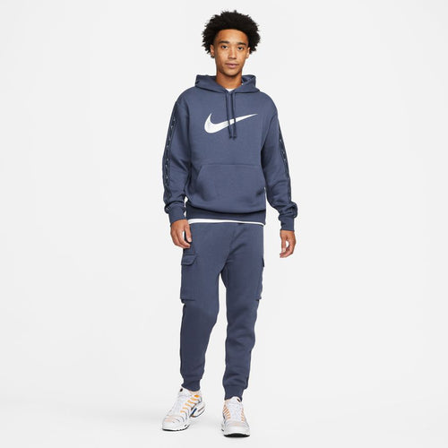 Sudadera Nike Sportswear Repeat - Azul/Gris - Footkorner