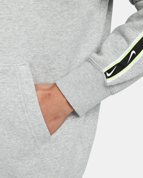 Sweat à capuche Nike Sportswear Repeat - Gris/Blanc/Noir - Footkorner