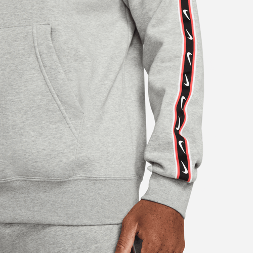 Sweat à capuche Nike Sportswear Repeat - Gris/Rouge - Footkorner
