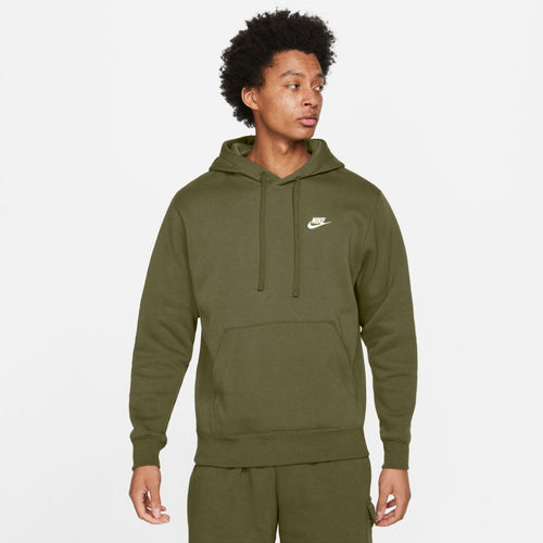 Nike Sportswear Club fleece hoodie - Khaki - Footkorner
