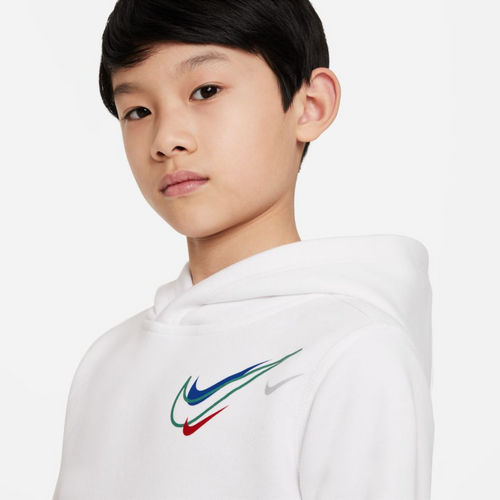 Sweat à Capuche Nike Tech Fleece Junior - Blanc - Footkorner