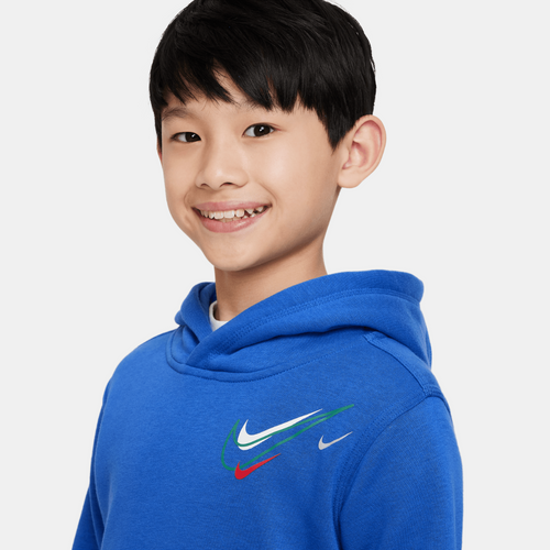 Felpa con cappuccio Nike Tech Fleece Junior - Blu - Footkorner
