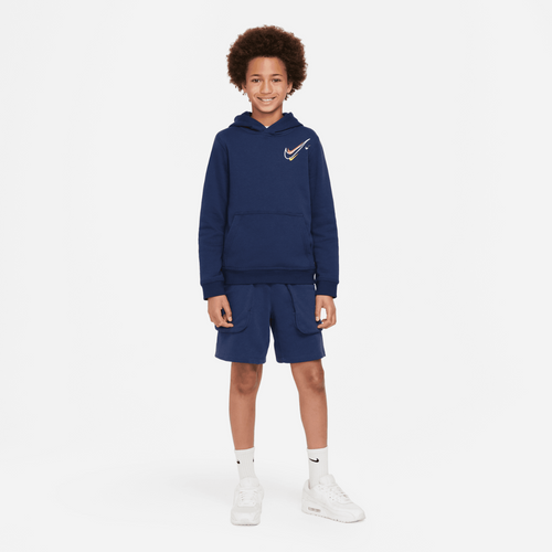 Nike Tech Fleece Junior Hoodie - Navy - Footkorner