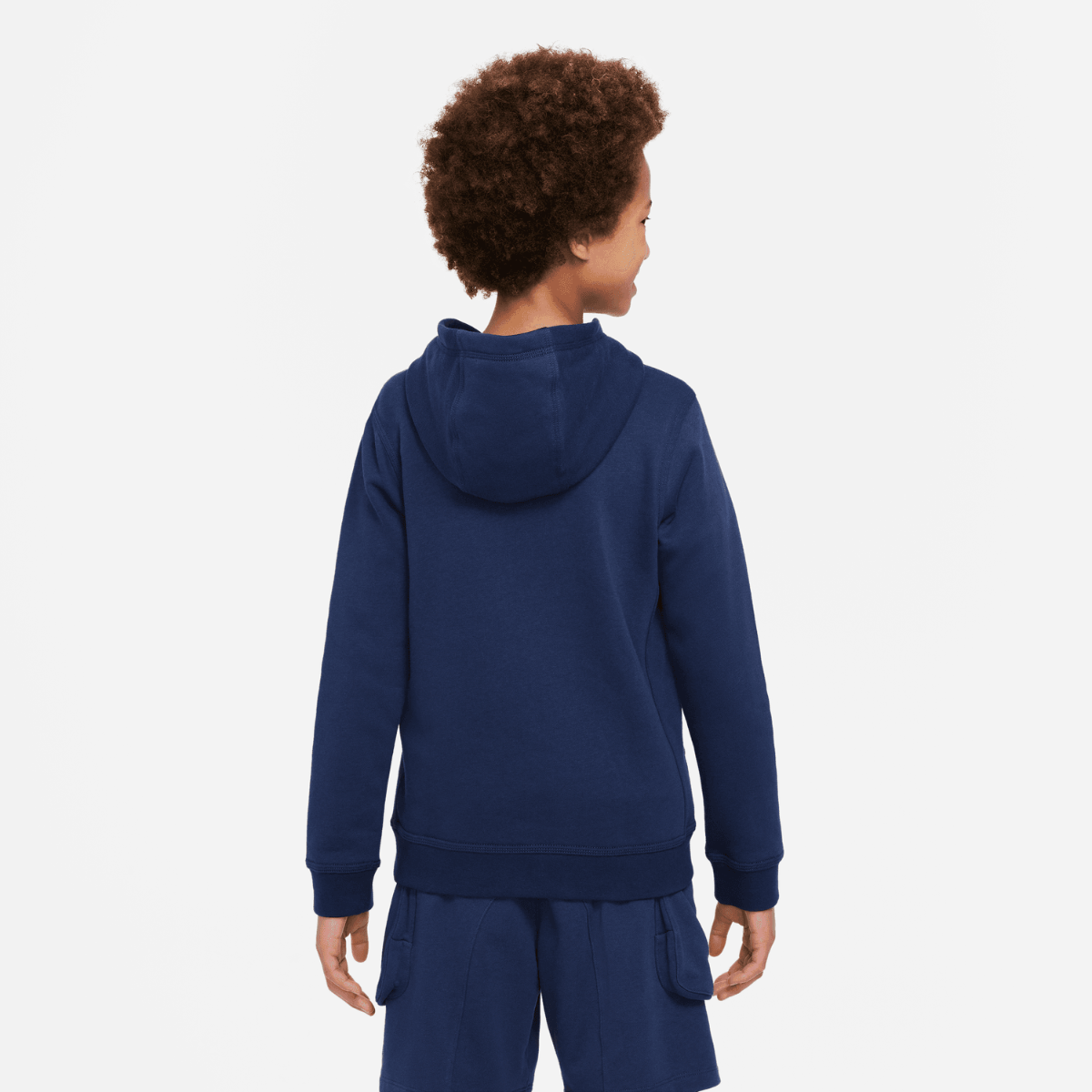 Sweat à Capuche Nike Tech Fleece Junior - Bleu Marine