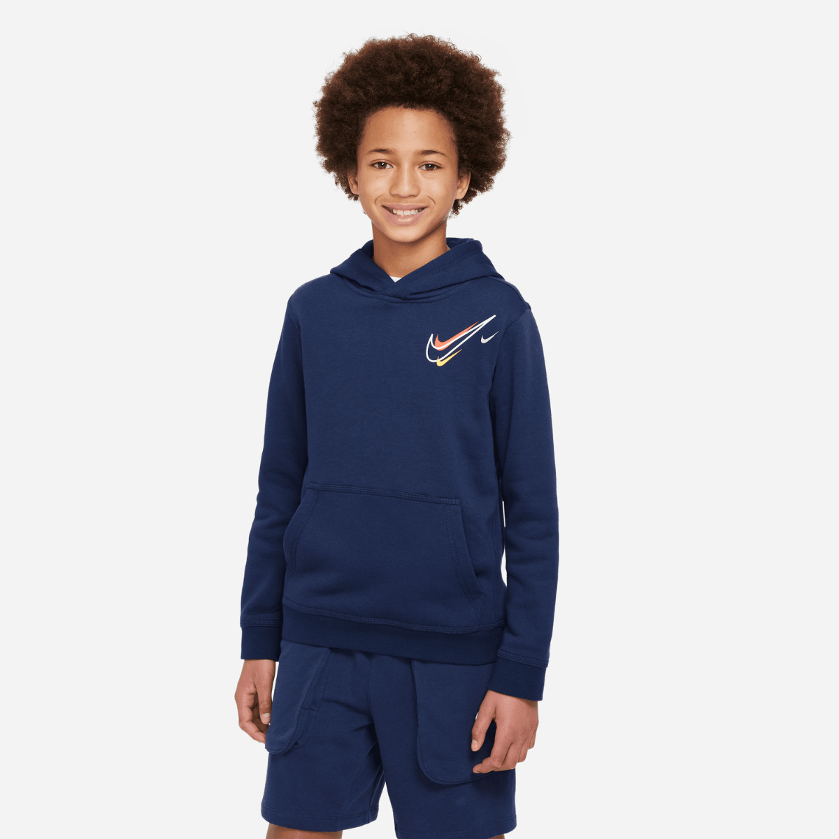 Nike Tech Fleece Junior Hoodie - Navy