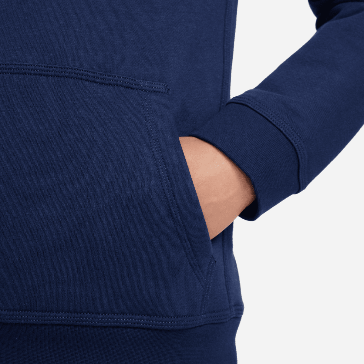 FootkornerNike Tech Fleece Junior Hoodie - Navy