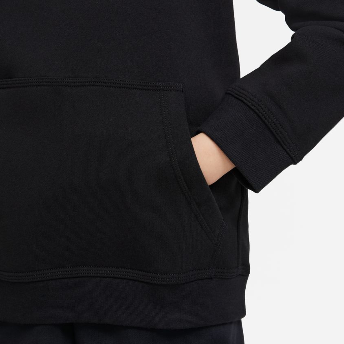 FootkornerFelpa con cappuccio Nike Tech Fleece Junior - nera